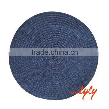 decorative christmas round paper placemats for restaurant