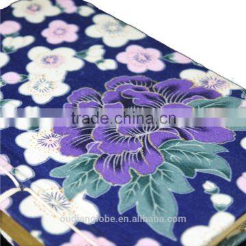 OEM Punching Binding Embroidered Cloth Cover Notebook Arts and Crafts photo-2