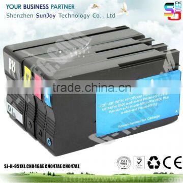 Wholesale Printer Ink Cartridge Compatible CN046A	951XL for HP Officejet Pro 8100 ePrinter series, HP Officejet Pro 8600 e-All-