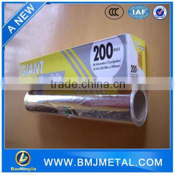 0.07~0.035mm Thickness Aluminium Foil Roll for Kitchen