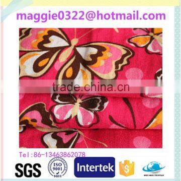 R45S 100*80 HOT SELLING 100% rayon viscose printing fabric with high quality for dress