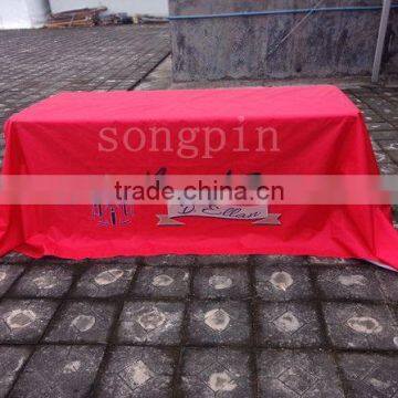 Best Fabric Waterproof for Table Cloth With Custom Logo Priniting photo-4