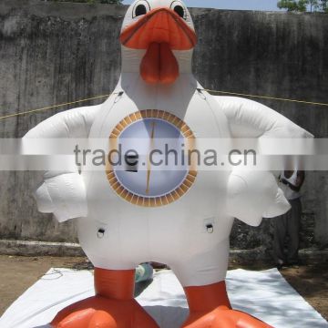 inflatable chicken lifelike cock customized rooster for sale