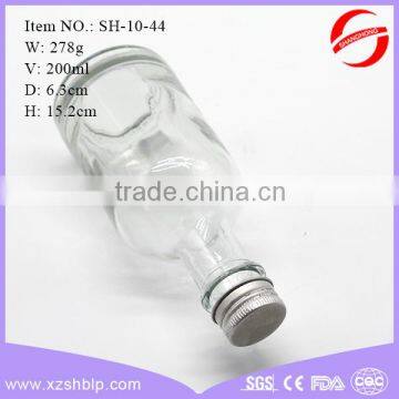 200ml Factory Price Drinking Glass Wine Bottle Wholesale With Screw Lid photo-2