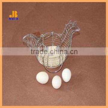 decorative antique chicken egg basket