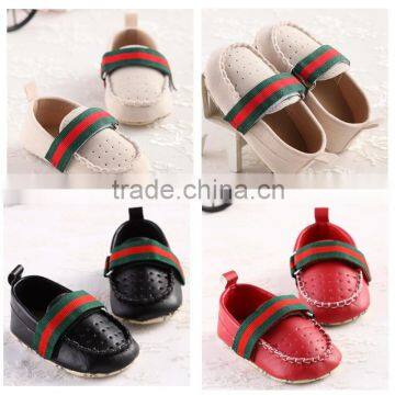 Soft newborn pu leather for wholesale baby shoes