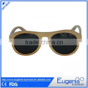 2014 best quality bamboo sunglasses