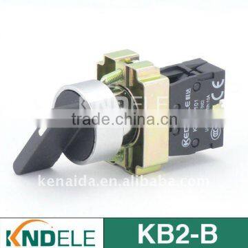 waterproof rotary switch,2 or 3 position selector switch with long handle XB2-BJ