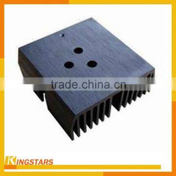 Black Aluminum Extrusions Heatsink and aluminum sign extrusion