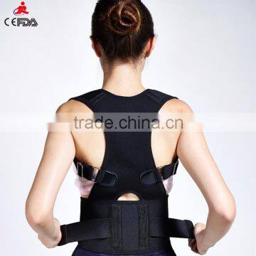 neoprene back posture support brace corrector orthopedic shoulder support medical back support belt as seen on tv