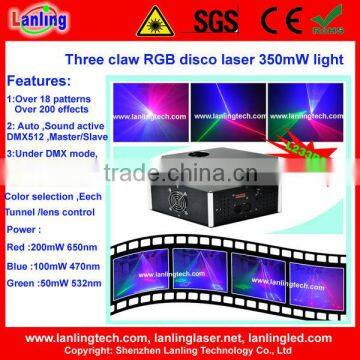 Multi color RGB disco laser light