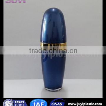 Blue Acrylic Sphere Cosmetic Plastic Bottle,Empty Cosmetic Bottle