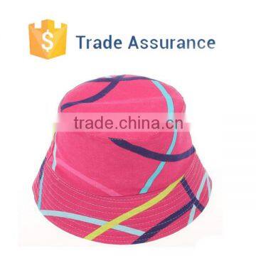 2015 Ladies Womens Colorful Bucket Hat , Summer Printing Bucket Hat, Bucket Sun Hats Caps Wholesale photo-6