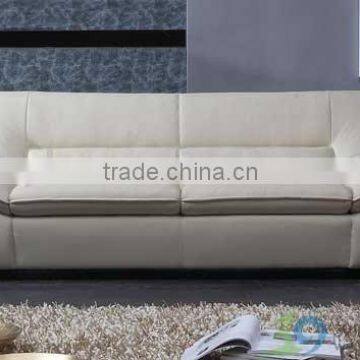 white leather pvc sofa