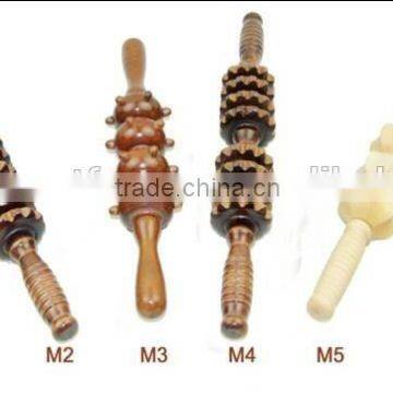 Wooden rolling massager wood massager
