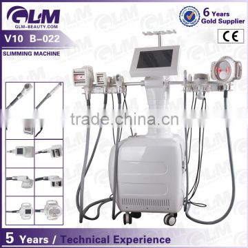 Latest Most Useful Touch Screen 2 cavitation vacuum BIO RF all in one machine