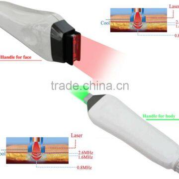 2 IN 1 Coolant Wave Vacuum Multipolar Slimming Machine Laser Cryo Device