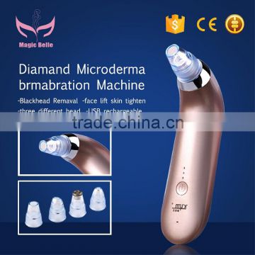 New Design Blackhead Removal Machine!!! Skin Rejuvenation Diamond Dermabrasion Machine with Teaching Video