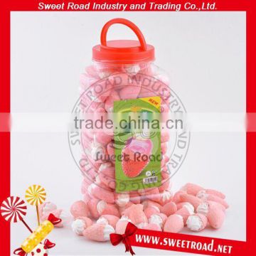 Good Quality Strawberry Shape Crispy Marshmallow