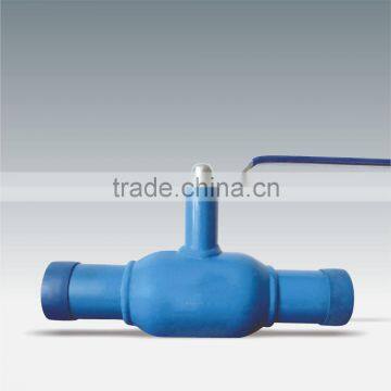 2016 New Style Handle Standard Water Treatment Supplier Water on off Fully Welded Ball Valve