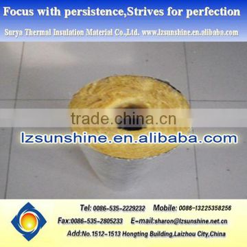 Low Conductivity Heat insulation Waterproofing Glass Wool Pipe