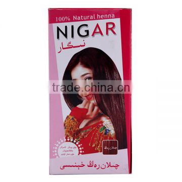 2016 high quality 100% natural henna hair shampoo for shing hair