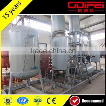 Hot selling waste lubrication oil refining system made in China