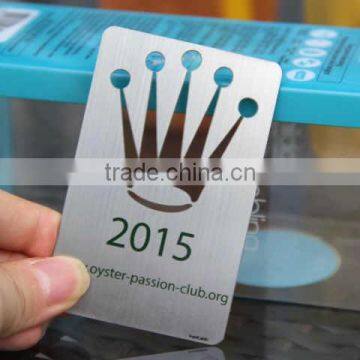 Custom Etching Metal VIP Membership Card photo-5