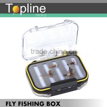 ABS fly box with waterproof Transparent