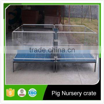 Galvanized pig farm equipment for pig nursery crate