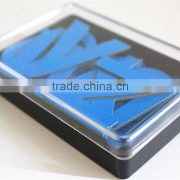 Fridge Decoration Educational Toys Fridge Magnet Solid Color Letters Lowercase Fridge Magnet Letters photo-6