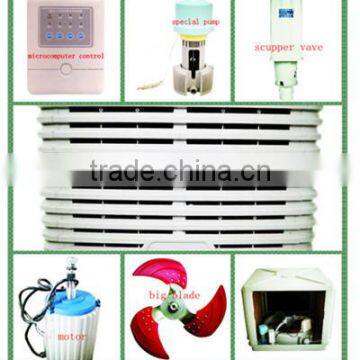 Evaporative High Quality Air- Humidified Cooling Pad Fan for Horticulture