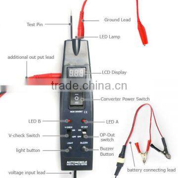 Digital Automotive Multi-tester Car Auto Motor Battery 9~35V Voltage Tester Interior and Exterior Lamps Checker Analyzer photo-4