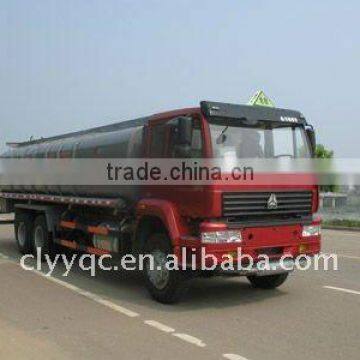 ZZ 6*4 chemical tanker truck