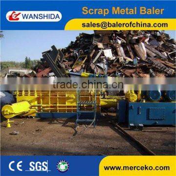 China Wanshida Hydraulic Metal Baler Press for Scrap Metal Recycling photo-2