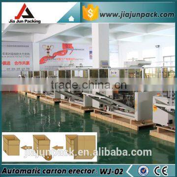Good Quality Automatic Carton Erector With Siemens Control System