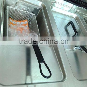 Gas Deep Fryer 2-tanks & 2-basket With Cabinet GF-985 photo-2