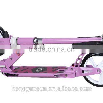 New Design 200mm Big Wheel Foldable Foot Scooter for Adults Push Scooters photo-2