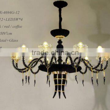 Bisini Luxury Gold Plated European Style Chandelier/Candle Light photo-5