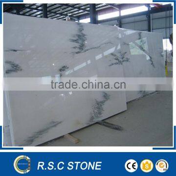 China grey veins white marble tile for floor and wall