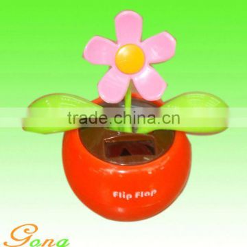 Hot Sale 2014 Various Mini Dancing Shake Solar Toys Flower