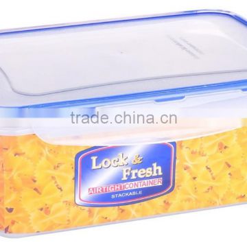 3100ml clear plastic vacuum containers/waterproof storage container/sugar container/vacuum seal containers