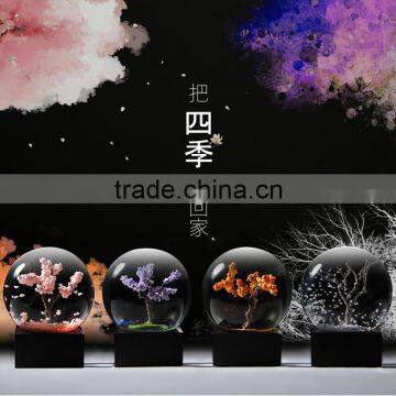 Household Crystal Glass Decoration Ball For Four Season, Best Birthday Gift To Your Girlfriend