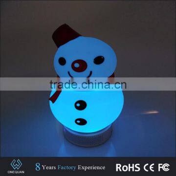 portable night light kids bluetooth connected speaker lights