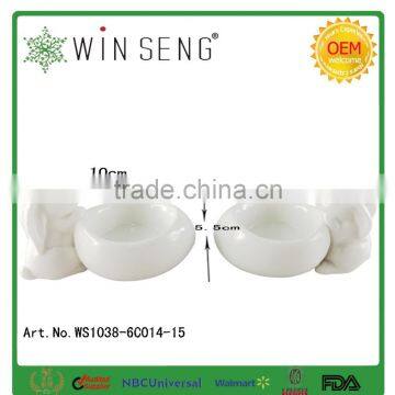 Ceramic Rabbit Figurines Ashtray and Cigar Ashtray for Home Decor photo-5