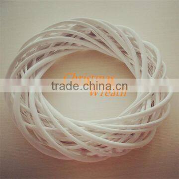 Christmas Wicker Hanging Heart / Wicker Hanging Wreath for Wedding photo-4