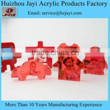 china manufacturer Wholesale acrylic plastic photo insert keychain