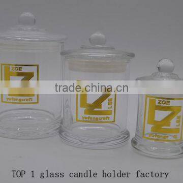 Transparent Glass Honey Jars photo-4