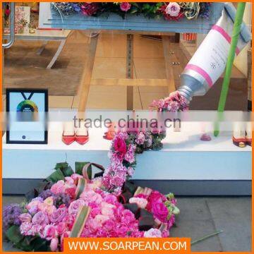 Spring Window Display Custom Fake Flowers photo-2