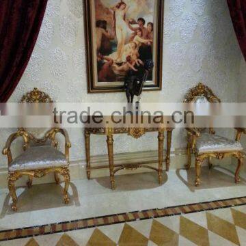 Art Deco Hand Painted Furniture Console Table For Sale photo-6